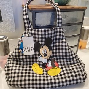 Zara Disney mickey tote